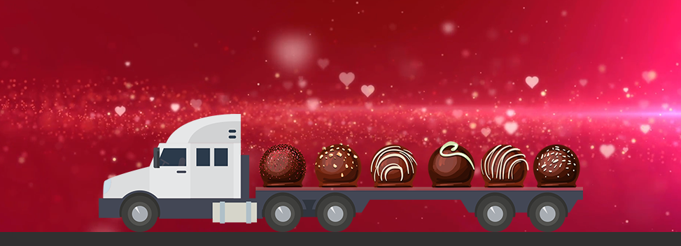 ISAAC souligne la Saint-Valentin en offrant du chocolat aux camionneurs