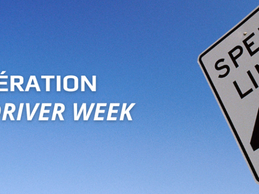 Opération Safe Driver Week – 11 au 17 juillet 2021