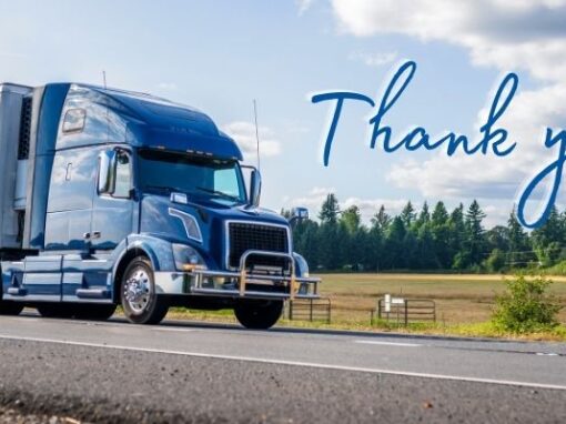 Thank you, drivers, for your highly important work!