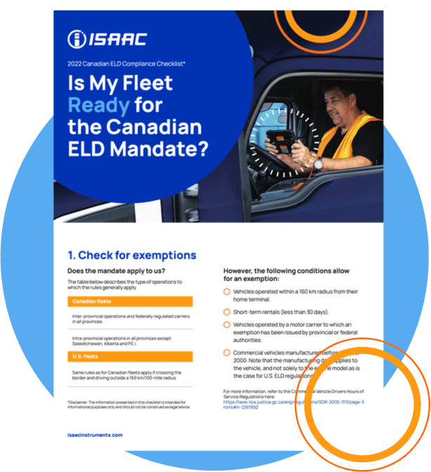 2022 Canadian ELD Compliance Checklist