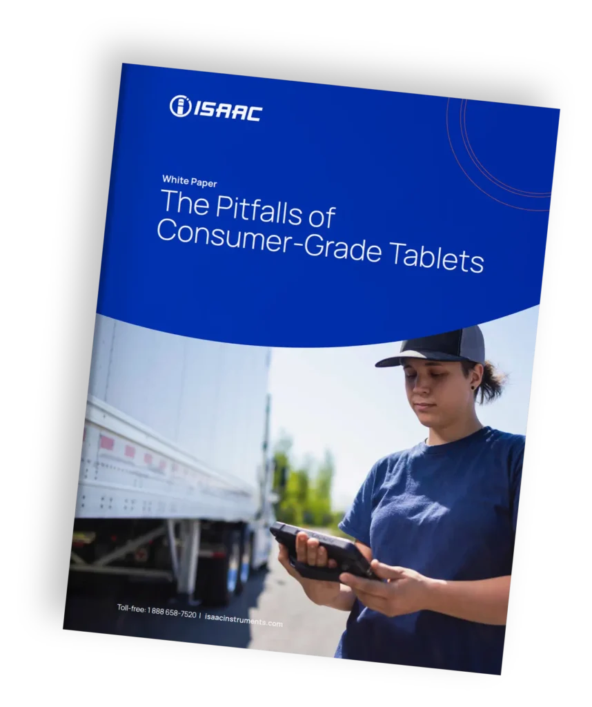 ISAAC White Paper - The Pitfalls of Consumer-Grade Tablets front page ISAAC White Paper - The Pitfalls of Consumer Grade Tablets front page